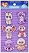 Darice, 12 Piece, Ty Beanie Boos Sticker Set, Girly Wiggle Eyes