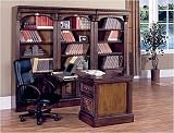 Parker House Furniture HUN-430, HUN-490, HUN-491 Huntington Deluxe Office Suite Wall