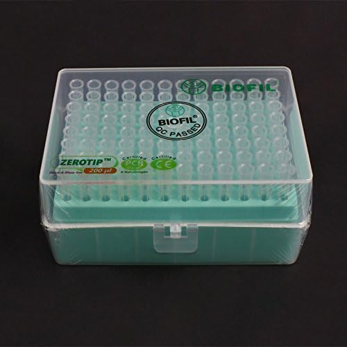 JET ZEROTIPTM, 10 - 100 uL Pipette Tips, Sterile, Filter, 10 Racks of 96