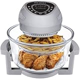 Big Boss 8925 High Speed/Low Energy Digital Oil-Less Fryer, 1300-watt, with Digital Presets