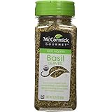 McCormick Gourmet 100% Organic Basil-2.85 oz
