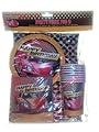 Car Auto Birthday Party Supplies for 8 - Plates, Napkins, Cups & Tablecover