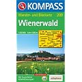 Wienerwald: Wander- und Bikekarte. GPS-genau. 1:50.000