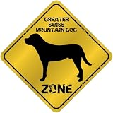 New  Greater Swiss Mountain Dog Zone - Old / Vintage  Crossing Sign Dog