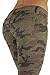 5027X -VIP - Women's Plus Size Classic 5 Pockets Camouflage Stretch Skinny Jeans
