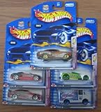 Hot Wheels 2003 Carbonated Cruisers Series COMPLETE Set - Chevelle SS 1970, MX48 Turbo, SS Commodore (VT), Monoposto, Medic Combat Ambulance