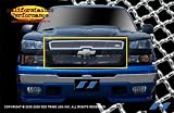2003 2004 2005 Chev Silverado SES 304 Stainless Chrome Mesh Upper Grille Grill