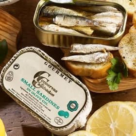 Tiny Sardines in Olive Oil from Galicia