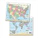 US & World Notebook Maps