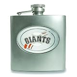 MLB San Francisco Giants Stainless Steel Hip Flask 6oz