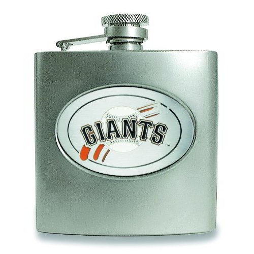MLB San Francisco Giants Stainless Steel Hip Flask 6oz