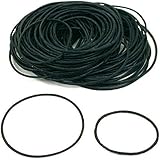 72 Watch Case Back Gaskets Rubber O-Ring Repair Parts