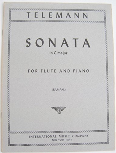 Sonata in C Major [Flute & Piano Sheet Music Folio] (International Music Co, 3008)