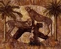 Jungle Cheetahs Print Poster Art Giclee Jonnie Chardon 10x8