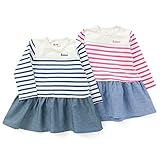 Bobson(ボブソン) ワンピース (80～130cm) キムラタンの子供服 (77459x77959-163) ネイビーブルー 110