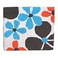 Ridder 7358080-350 Vorleger ohne Ausschnitt ca. 60 x 50 cm, 100% Cotton Hippy multicolor braun