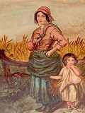Baxter Print The Gleaners Framed and Mounted
