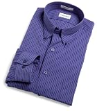 Van Heusen - Van Heusen Wrinkle Free Broadcloth Fashion Fancy Long Sleeve Shirt