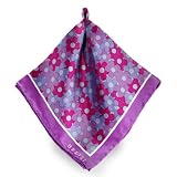 Belisi Fiore Violo Pocket Squares