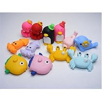 Japanese Erasers 12 Pc - Sea Mates From Iwako Japan