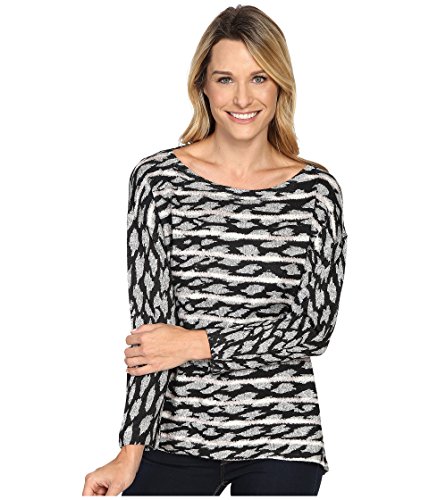 [ナリー＆ミリー] Nally & Millie レディース Printed Stripe Top トップス [並行輸入品]