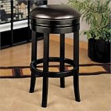 518zviuxf9L. SL160  Armen Living Leather Swivel Barstool  LCMBS404BAES26