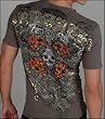 Monarchy Summer - Men's Mans Ruin Short Sleeve Tee in Ash