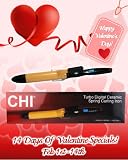 CHI Turbo Digital Ceramic Spring Curling Iron 1 Medium