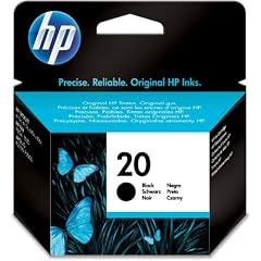 HP C6614DE 20 Tintenpatrone schwarz Standardkapazit�t 28ml 455 Seiten 1er-Pack