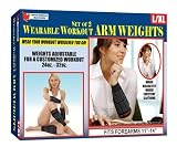 Wearable Workout Arm Weights- Set of 2 (Large/xl)
