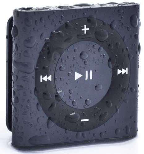 black Friday Waterfi 100% Waterproof iPod Shuffle with Dual Layer Waterproof/Shockproof Protection (Slate)B009IZUZ8U