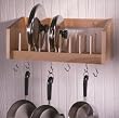 Pot & Lid Rack, Natural