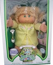 Cabbage Patch Kids 25th Anniversary Doll - Caucasian Girl with Champagne Blonde Hair