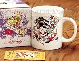 Ed Hardy Death or Glory Ceramic Coffee Mug