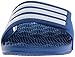 adidas Men's Adissage 2.0 Slides Sandal, Equipment Blue/White/Equipment Blue (3-Stripes), 13