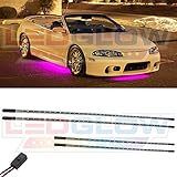 LEDGlow Pink LED Slimline Underbody Underglow Kit