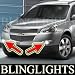 2008 2009 CHEVROLET TRAVERSE FOG LIGHTS lamps ls lt ltz