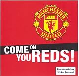 Manchester United FC Window Sticker - Square
