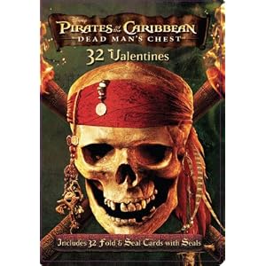 Pirates of the Caribbean Dead Man's Chest: 32 Fold and Seal Cards with Seals