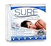 SURE Premium 100% Waterproof Mattress Protector - Hypoallergenic- Multiple Sizes 10 Year Warranty (California King)