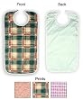 Adult Bib - Quilted Bib with Vinyl Barrier