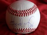 Freddy Sandoval Autographed ROLB Baseball, Los Angeles Angels of Anaheim, Proof Photo of Freddy Signing for Us.