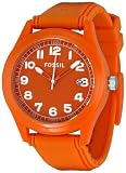 Fossil Mens JR1300 Sport Orange Dial Watch
