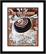 New York Islanders NHL Framed 8x10 Photograph Team Logo and Hockey Puck