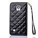 LUNIWEI Bling Diamond Card Leather Wallet Flip Case For Samsung Galaxy ...