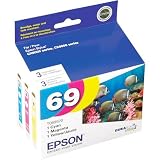 Epson 69 Series DURABrite Ultra Color Ink Cartridges - Multipack (T069520)