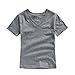 Vaenait Baby 3 Pack 2T-7T Boys Short Sleeve V-Neck Basic Tee T-shirts