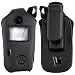 Motorola V710 / E815 Black Leather Case [OEM] VL71001 from Eforcity
