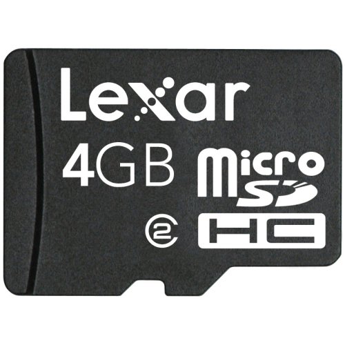 Lexar SDMI4GB-695 4GB MicroSD Mobile Memory - 1 Adapter