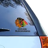 NHL Chicago Blackhawks 3.75" x 4" Window Cling